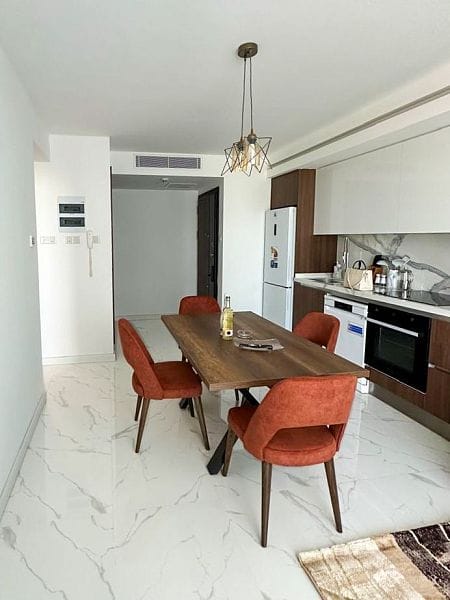 2-комнатные апартаменты 46 м² с дизайн пакетом в элитном комплексе в 750 метрах от пляжа - фото № 8