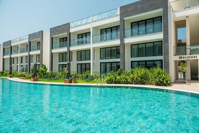 Студия пентхаус 47 м² с террасой на крыше 33 м² и дизайн пакетом в красивом комплексе в Каршияке - фото № 9