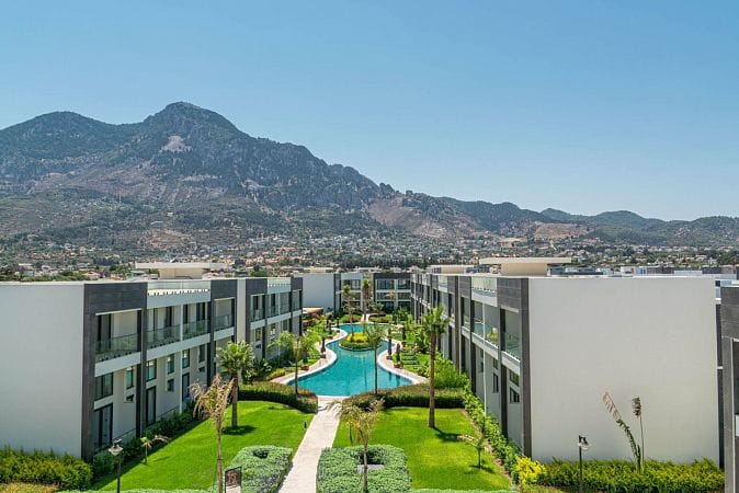 Студия пентхаус 47 м² с террасой на крыше 33 м² и дизайн пакетом в красивом комплексе в Каршияке - фото № 13