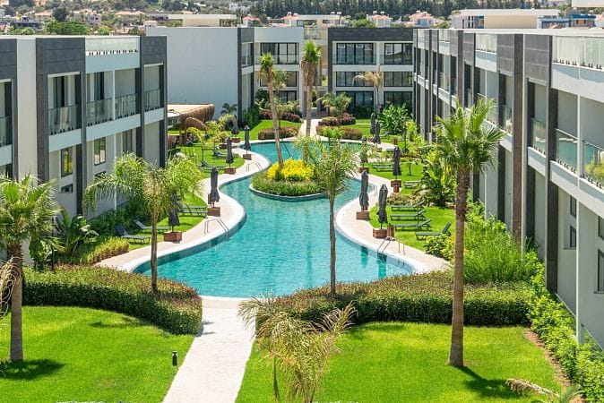 Студия пентхаус 47 м² с террасой на крыше 33 м² и дизайн пакетом в красивом комплексе в Каршияке - фото № 15