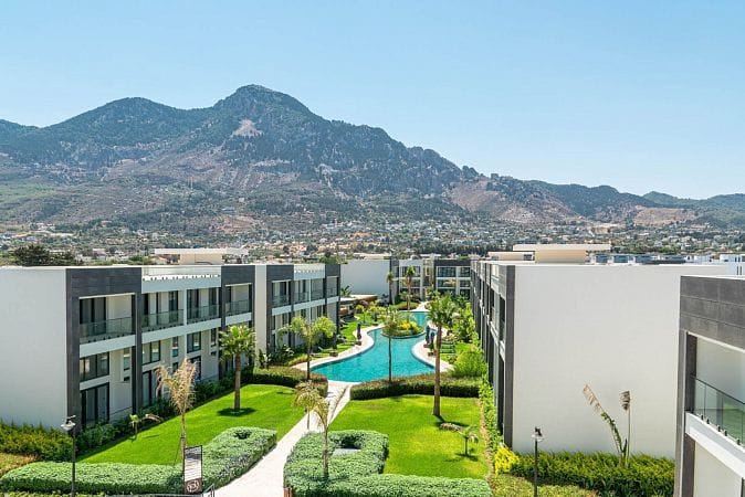 Студия пентхаус 47 м² с террасой на крыше 33 м² и дизайн пакетом в красивом комплексе в Каршияке - фото № 16