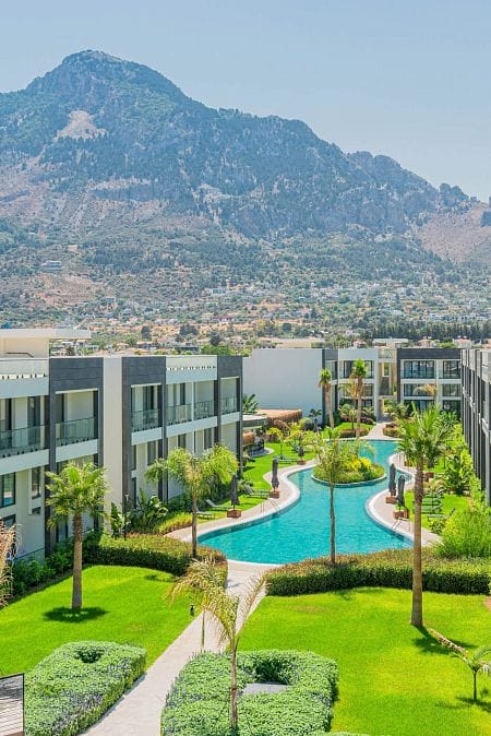 Студия пентхаус 47 м² с террасой на крыше 33 м² и дизайн пакетом в красивом комплексе в Каршияке - фото № 20