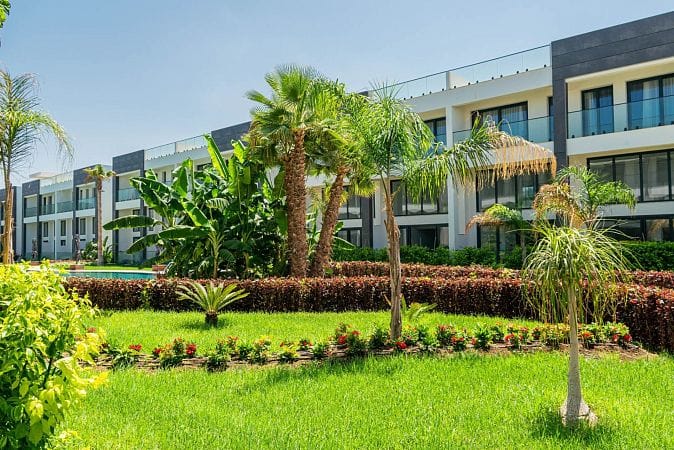 Студия пентхаус 47 м² с террасой на крыше 33 м² и дизайн пакетом в красивом комплексе в Каршияке - фото № 25