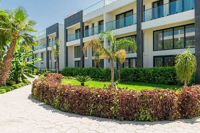 Студия пентхаус 47 м² с террасой на крыше 33 м² и дизайн пакетом в красивом комплексе в Каршияке - фото № 27