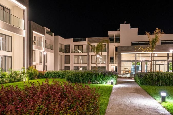 Студия пентхаус 47 м² с террасой на крыше 33 м² и дизайн пакетом в красивом комплексе в Каршияке - фото № 41