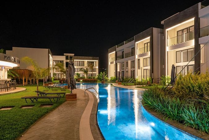 Студия пентхаус 47 м² с террасой на крыше 33 м² и дизайн пакетом в красивом комплексе в Каршияке - фото № 45