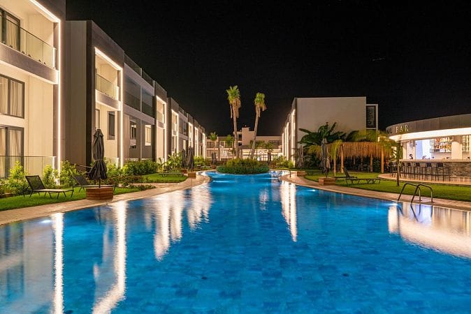 Студия пентхаус 47 м² с террасой на крыше 33 м² и дизайн пакетом в красивом комплексе в Каршияке - фото № 51