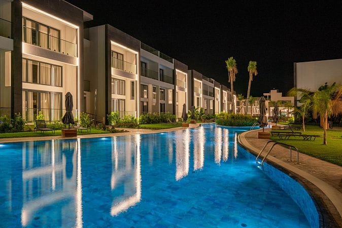 Студия пентхаус 47 м² с террасой на крыше 33 м² и дизайн пакетом в красивом комплексе в Каршияке - фото № 53