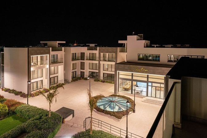 Студия пентхаус 47 м² с террасой на крыше 33 м² и дизайн пакетом в красивом комплексе в Каршияке - фото № 62