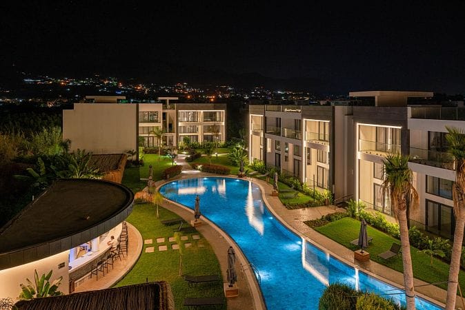 Студия пентхаус 47 м² с террасой на крыше 33 м² и дизайн пакетом в красивом комплексе в Каршияке - фото № 67