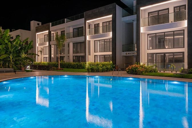 Студия пентхаус 47 м² с террасой на крыше 33 м² и дизайн пакетом в красивом комплексе в Каршияке - фото № 74