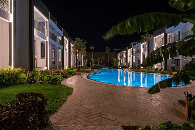 Студия пентхаус 47 м² с террасой на крыше 33 м² и дизайн пакетом в красивом комплексе в Каршияке - фото № 77