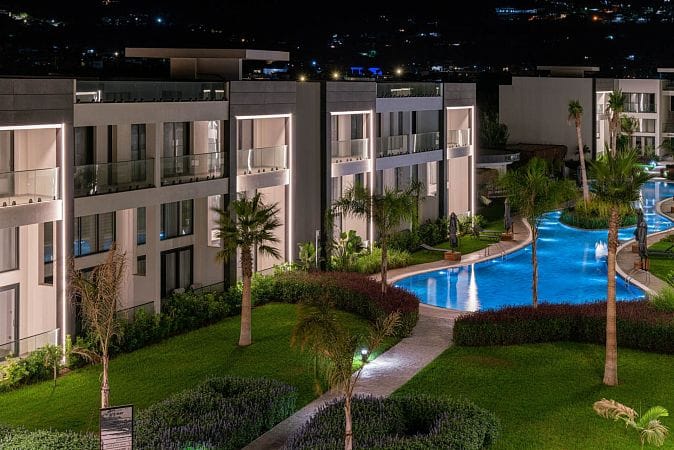 Студия пентхаус 47 м² с террасой на крыше 33 м² и дизайн пакетом в красивом комплексе в Каршияке - фото № 84