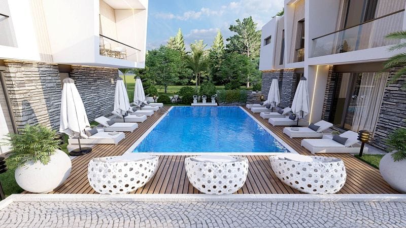 3-комнатные апартаменты 79 м² в Алсанджаке - фото № 2