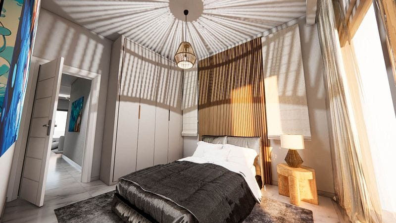 3-комнатные апартаменты 79 м² в Алсанджаке - фото № 9