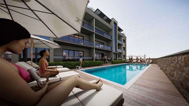 3-комнатные апартаменты 80 м² у подножия Бешпармакских гор - фото № 21