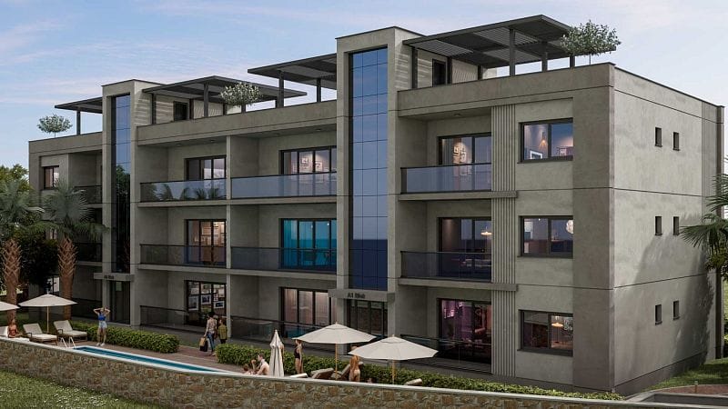 3-комнатные апартаменты 80 м² у подножия Бешпармакских гор - фото № 29