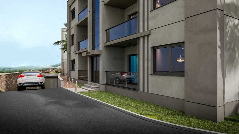 3-комнатные апартаменты 80 м² у подножия Бешпармакских гор - фото № 32