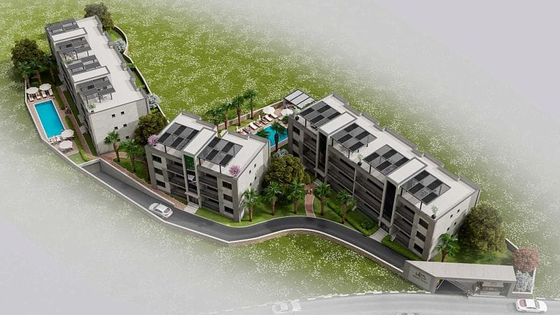 3-комнатные апартаменты 80 м² у подножия Бешпармакских гор - фото № 35