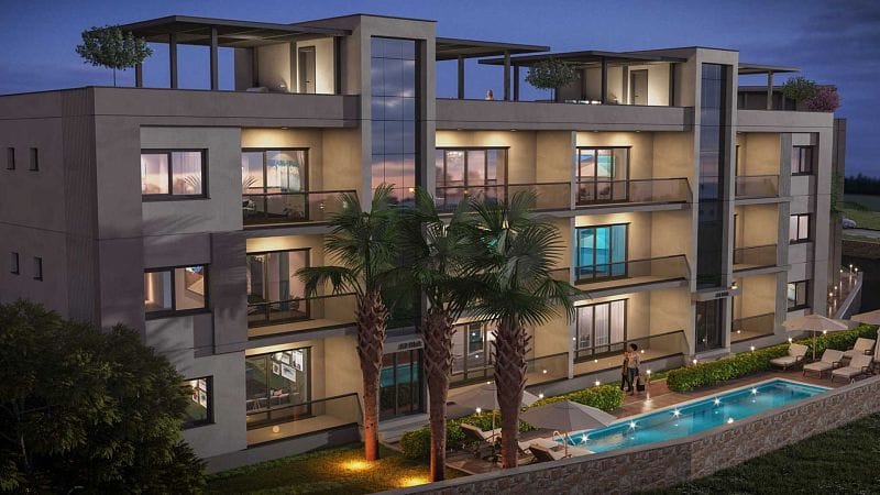 3-комнатные апартаменты 80 м² у подножия Бешпармакских гор - фото № 36