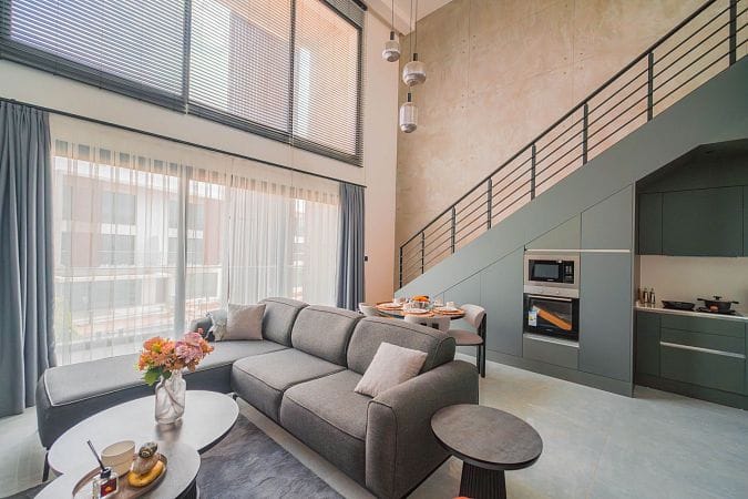 3-комнатные апартаменты loft 104 м² с террасой 9 м² с дизайн-пакетом - фото № 4