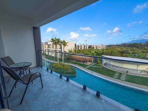 Студия пентхаус 47 м² с террасой на крыше 33 м² и дизайн пакетом в красивом комплексе в Каршияке - фото № 3