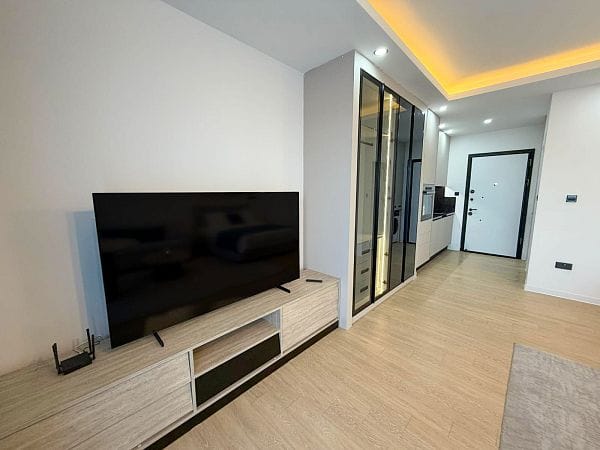 Студия пентхаус 47 м² с террасой на крыше 33 м² и дизайн пакетом в красивом комплексе в Каршияке - фото № 5