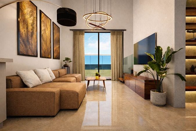 2-комнатный loft пентхаус 60 м² с балконом 6 м² и террасой 30 м² в 340 метрах от моря - фото № 2