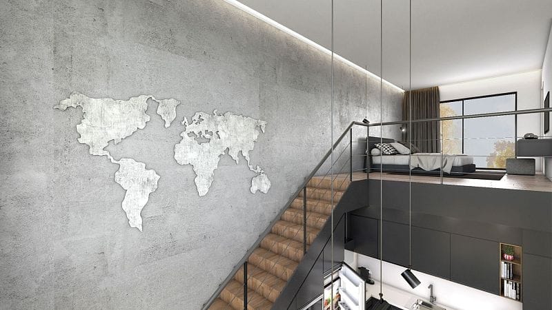 3-комнатные апартаменты loft 104 м² с балконом 9 м² в Енибогазичи - фото № 7