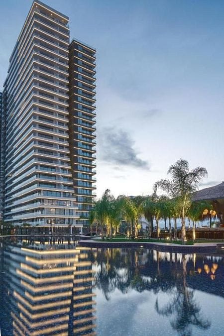 Студия 53 м² с террасой в элитном комплексе в 700 метрах от пляжа - фото № 31