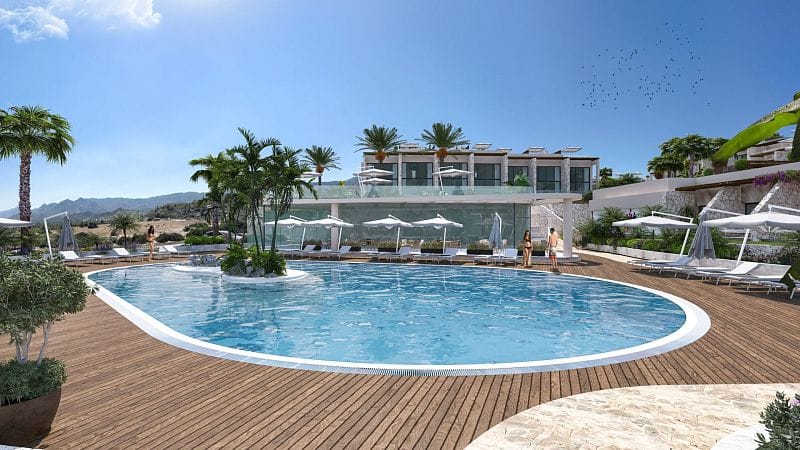 Студия 43 м² с балконом в роскошном комплексе у моря - фото № 17