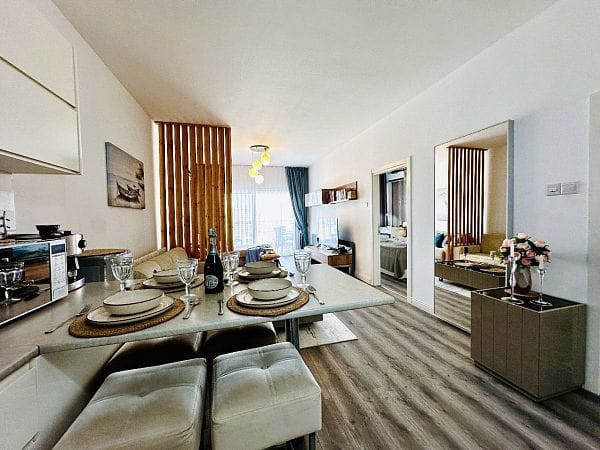 2-комнатные апартаменты 65 м² с террасой 15 м² в курортном комплексе - фото № 13