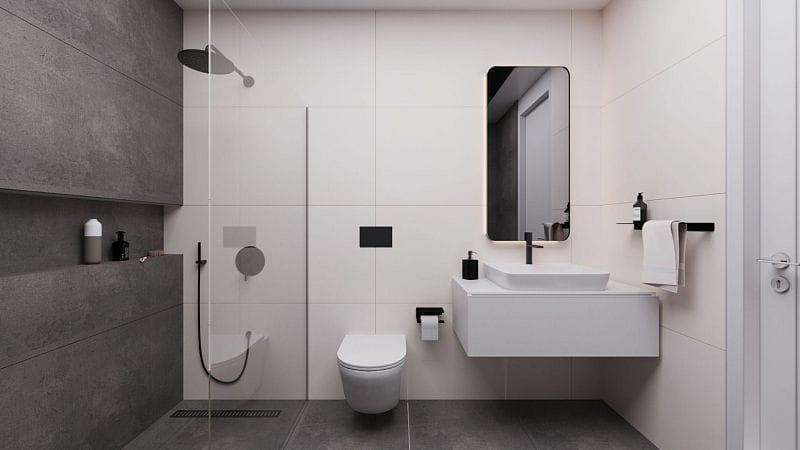 Студия 48 м² с двумя балконами в живописном комплексе - фото № 7