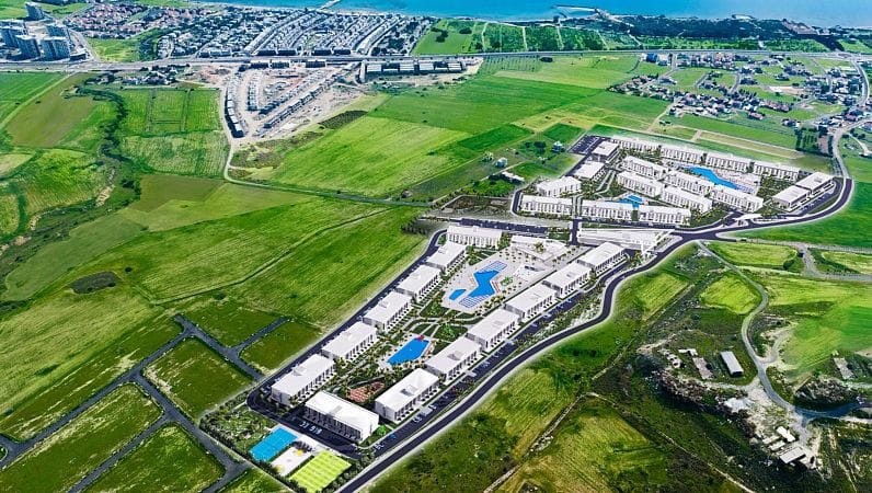 Студия 48 м² с двумя балконами в живописном комплексе - фото № 18