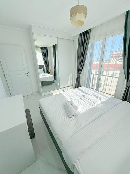 3-комнатные апартаменты 79 м² с балконом в 550 метрах от моря - фото № 13