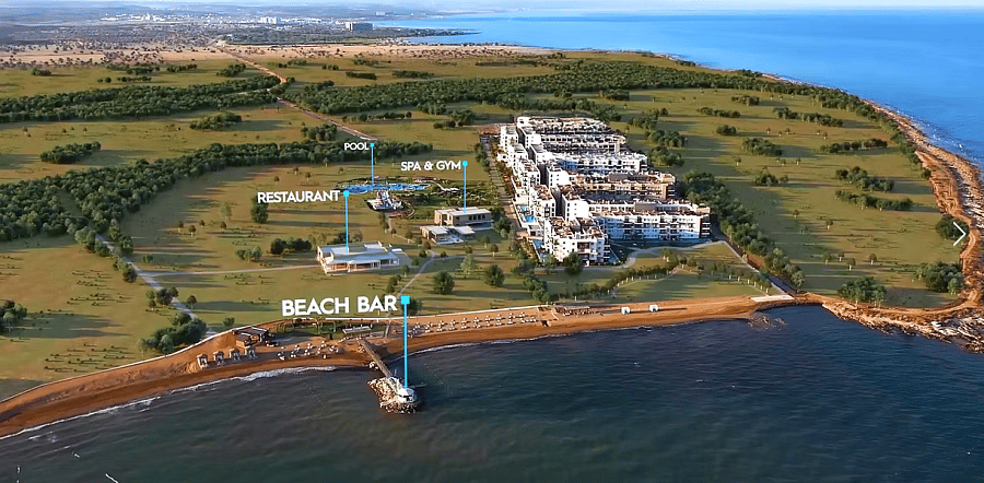 Студия 38 м² с видом на море прямо с балкона - фото № 26