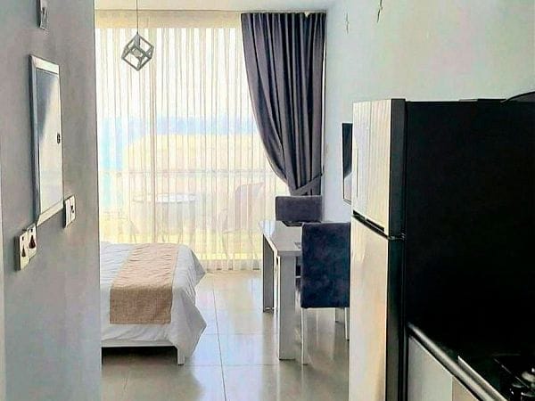 Студия 32 м² с панорамным видом на море в шаговой доступности от пляжа! - фото № 3