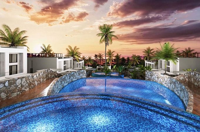 Студия 42 м² с балконом в люкс-проекте всего в 500 метрах от моря! - фото № 8