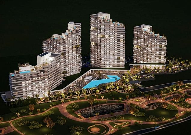 Студия 42 м² с балконом в люкс-проекте всего в 500 метрах от моря! - фото № 12