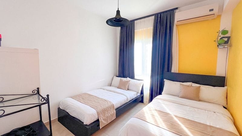 3-комнатные апартаменты 76 м² с балконом 6,8 м² в курортном комплексе - фото № 6