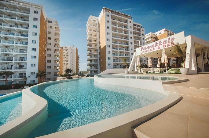 3-комнатные апартаменты 76 м² с балконом 6,8 м² в курортном комплексе - фото № 17