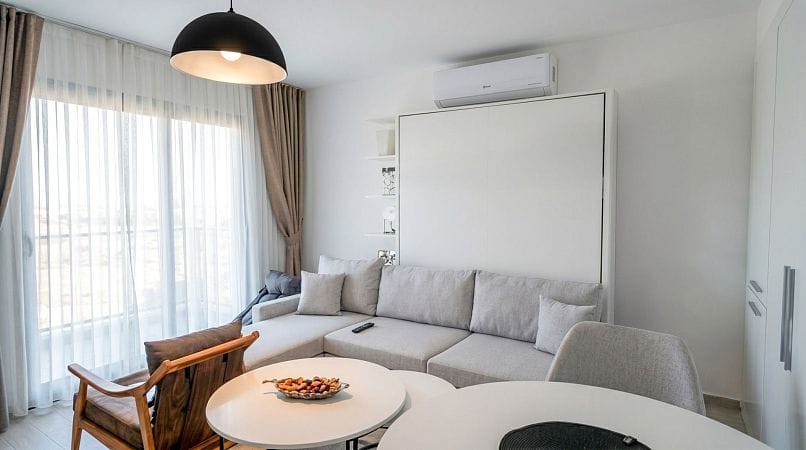 Студия 39 м² с мебелью и техникой в курортном комплексе  - фото № 3