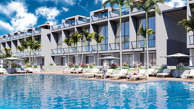 2-комнатные апартаменты 69 м² с садом 12 м² в Татлысу - фото № 1