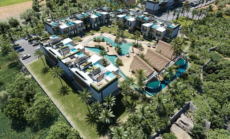 Студия пентхаус 37 м² с террасой на крыше 30 м² в 500 метрах от моря! - фото № 18