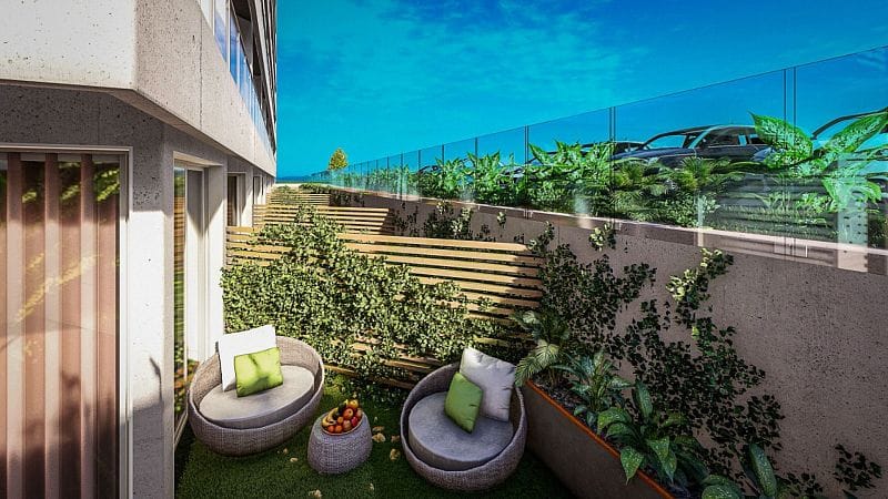 2-комнатные апартаменты 50 м² с террасой 10 м² всего в 250 метров до моря! - фото № 18