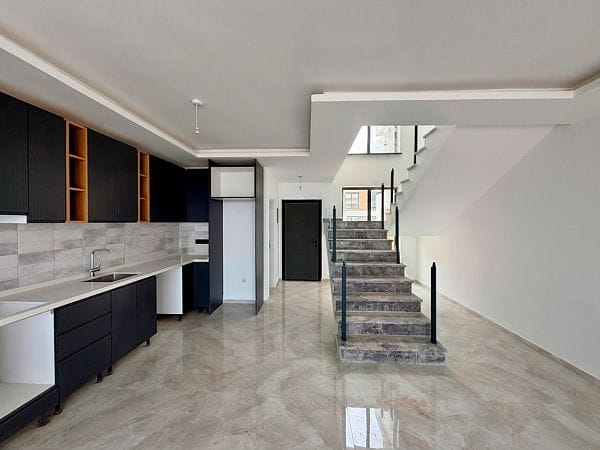3-комнатный таунхаус 127 м² c террасой на крыше 40 м² в комплексе с частным пляжем - фото № 7