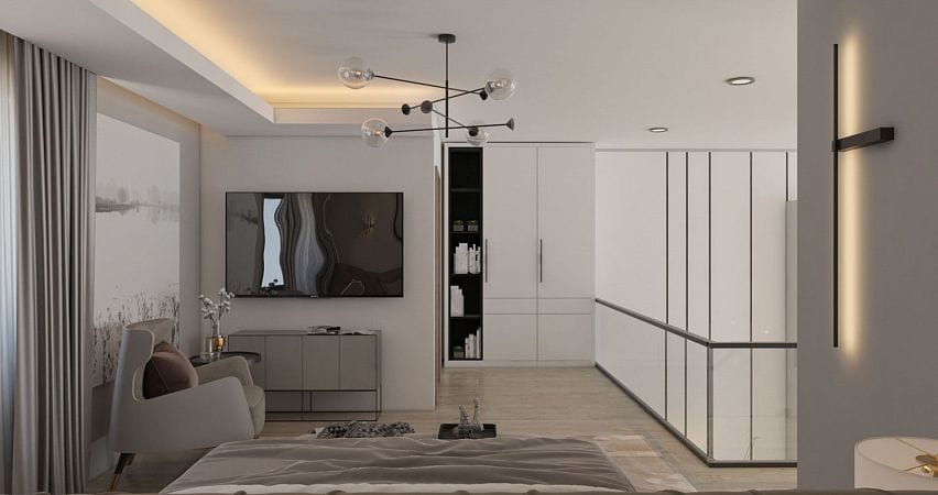 4-комнатный пентхаус 183 м² с террасой на крыше 70 м² - фото № 12