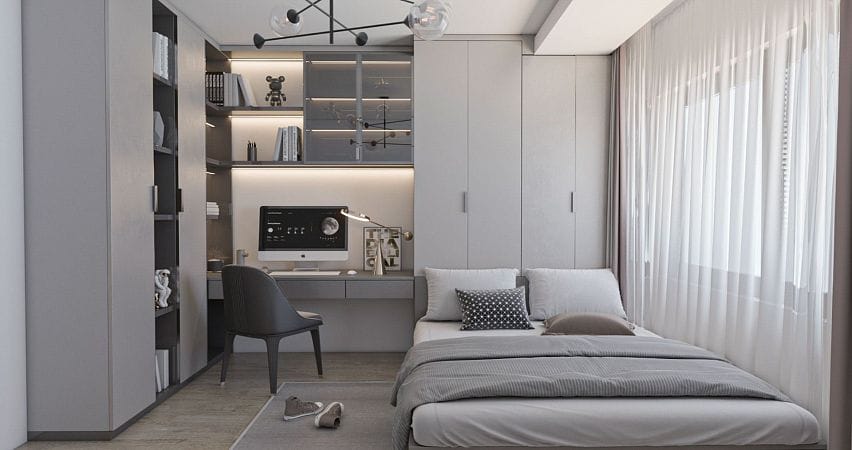 4-комнатный пентхаус 183 м² с террасой на крыше 70 м² - фото № 15