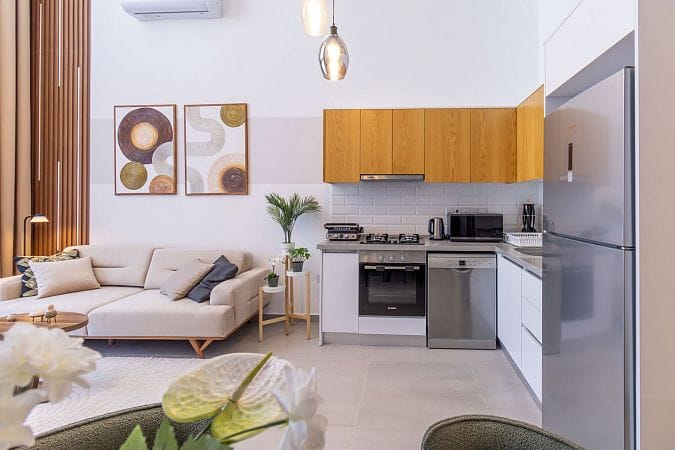 3-комнатные апартаменты 68 м² с террасой 13 м² в элитном комплексе в 100 метрах от пляжа - фото № 19
