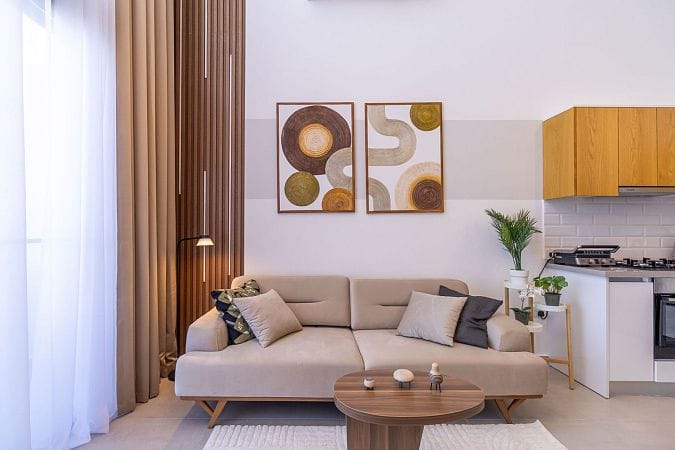 3-комнатные апартаменты 68 м² с террасой 13 м² в элитном комплексе в 100 метрах от пляжа - фото № 22